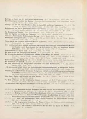 Sonstige Schriften des Verfassers: ...