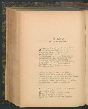 El capitán (De Emilio Verhaeren)