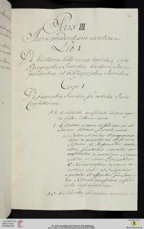 Pars III. Iurisprudentiam continens