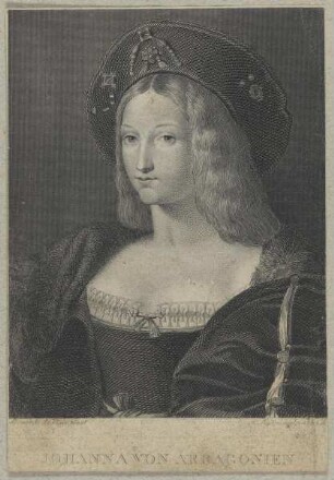Bildnis der Johanna von Arragonien