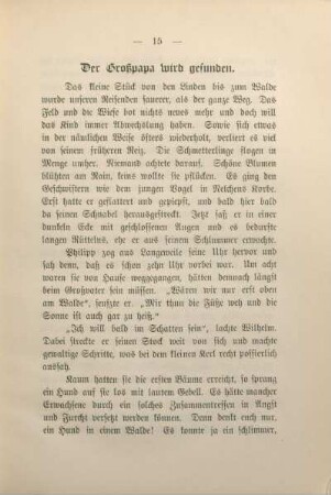 Der Großpapa wird gefunden.