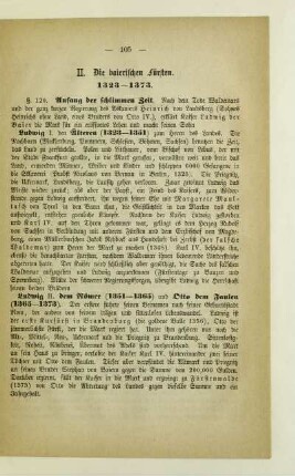 II. Die baierischen Fürsten. 1323-1373