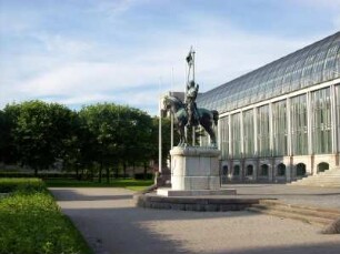 München: Reiterstandbild des Otto von Wittelsbach vor der Bayerischen Staatskanzlei