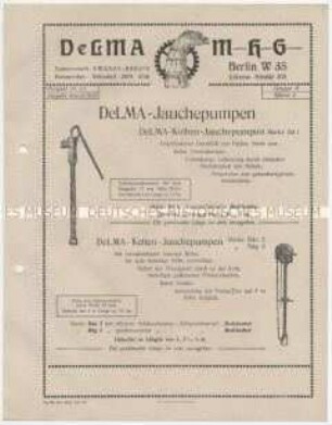 DeLMA-Jauchepumpen