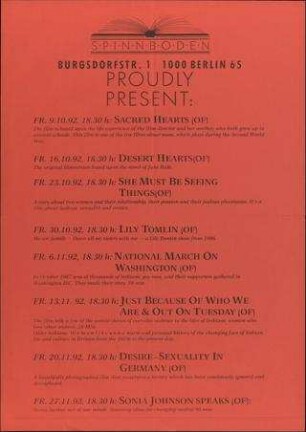 Proudly Presents