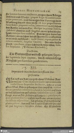 XII. Imperatoris Maximiliani in rusticum Magnificentia