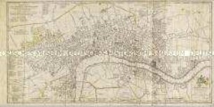 A New Plan of the City and Liberty of Westminster / A New Plan of the City of London and Borough of Southwark