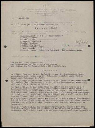 Dreher, Adolf