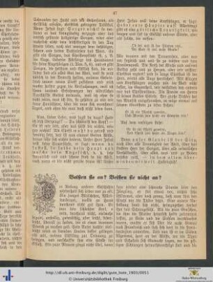 Beißen sie an? Beißen sie nicht an?