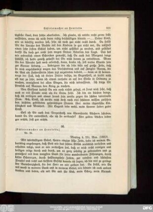 96. [Schleiermacher an Henriette.]