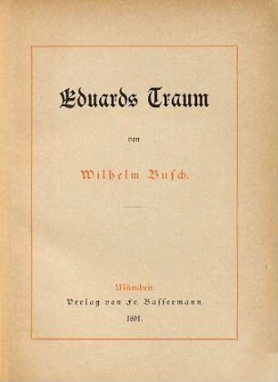 Eduards Traum