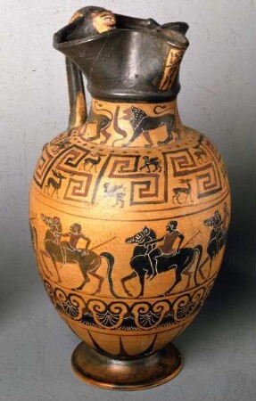'Pontische Oinochoe' Form I (Reiterzug)