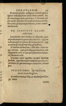 Precationes Quaedam, mane cum surgitur