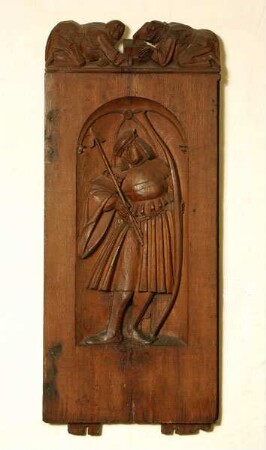 Hl. Sebastian - Endwange eines Kirchengestühls