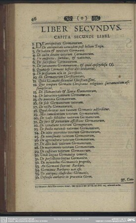 [Liber Secundus Exegeseos ]