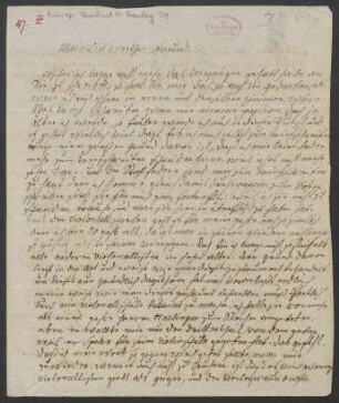 Brief an Friedrich Kunst : 18.03.1840