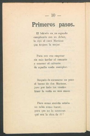 Primeros pasos.