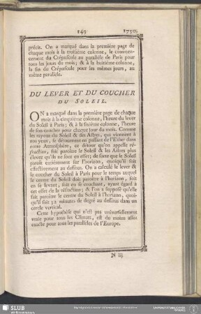 Du Lever Et Du Coucher Du Soleil