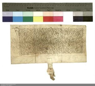Hans Heller aus Geisa verschreibt Dechant Johann Biengarten und dem Kapitel von Rasdorf Kornrenten aus einem Gut in Wiesenfeld zu Seelmessen für Johann Kleingedanck