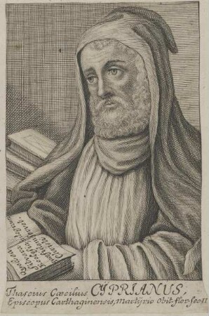 Bildnis des Thascius Caecilius Cyprianus
