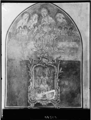 Hirschhorn Karmeliterkirche Sankt Maria Wandmalerei
