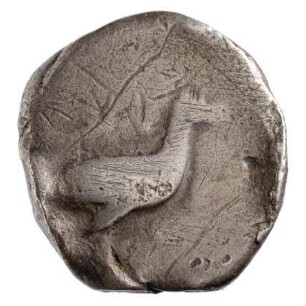 Münze, Didrachme, vor 470 v. Chr.