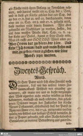 Zweytes Gespräch