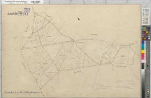 Coesfeld Stadt und Kirchspiel, Lette (Coesfeld), Umlegung Flamschen, Urkarte II Coesfeld, Kspl. Flur 38