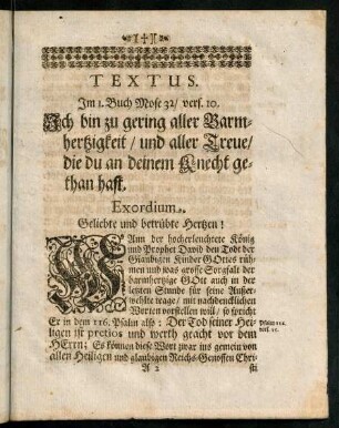 Christliche Leich-Predigt.