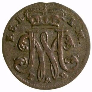 Münze, Dreier (NZ), 1736