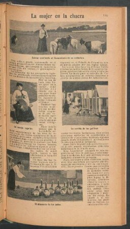 La mujer en la chacra