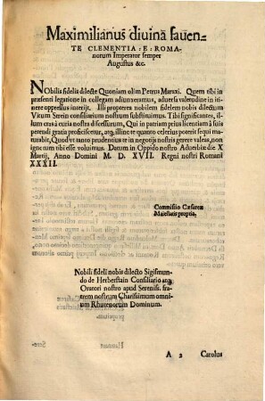 Pictvrae Variae Quae Generosum ac Magnificum Domi. Dominum Sigismundum liberum Baronem in Herberstain Neyperg & Guttenhag etc. varias legationes obeuntem exprimunt