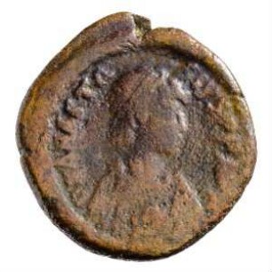 Münze, Halbfollis, 498 - 507