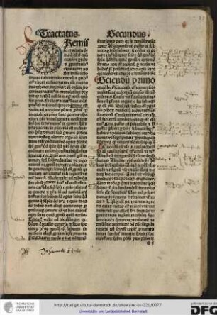 Premisso tractatu primo qui est de enunciatone et partibus et proprietatibus eius autor noster in illo secundo tractatu determinat de utili et partibus eius...