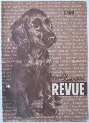 Propagandistisches Unterhaltungsblatt aus der DDR für Bevölkerung der Bundesrepublik und West-Berlins "Kleine Nachrichten Revue" u.a. über den Mannesmann-Konzern