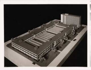 Graphisches Zentrum III, Berlin: Modellansicht