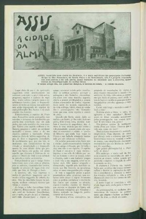 Assis, a cidade da alma