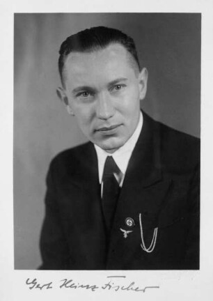 Gert Heinz Fischer (1909-?), 1941-? a.o. Professor für Psychologie und Pädagogik in Marburg