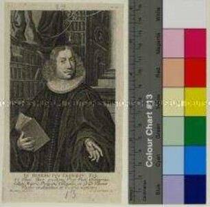 Porträt des Theologen und Philologen Johann Benedikt Carpzov