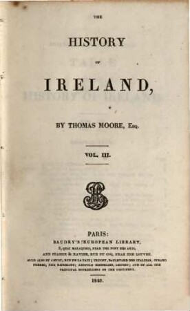 The History of Ireland, 3