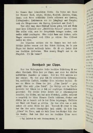6, Bernhard zur Lippe
