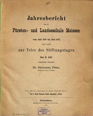 De P. Ovidi Nasonis fastis disputatio critica