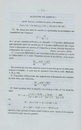 QUESTIONS DE LICENCE.
