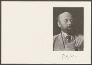 Halm, August (1869-1929) Komponist und Musikschriftsteller