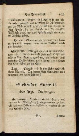 Siebender Auftritt. Der Arzt. Die vorigen.