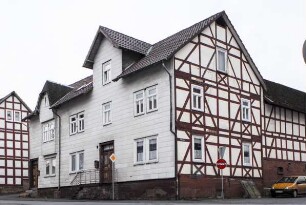 Wohnhaus (Wohnhaus, Fachwerk); Gemünden, Steinweg 8