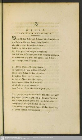 3. Agnes. Kurfürstin von Sachsen