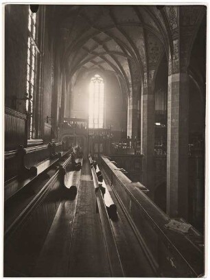 Thomaskirche, Leipzig Bachgruft: Empore
