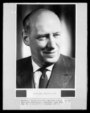 Professor der Theologie Niebergall