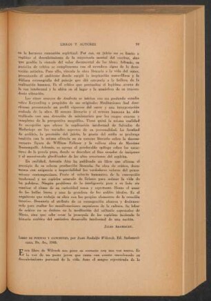 Libro de poemas y canciones, por Juan Rodolfo Wilcock